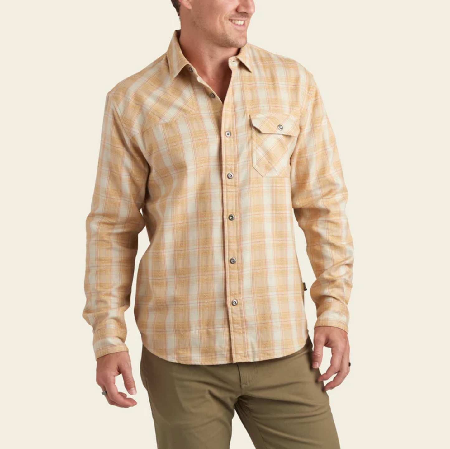 Howler Brothers Harker's Flannel - Barrett Plaid