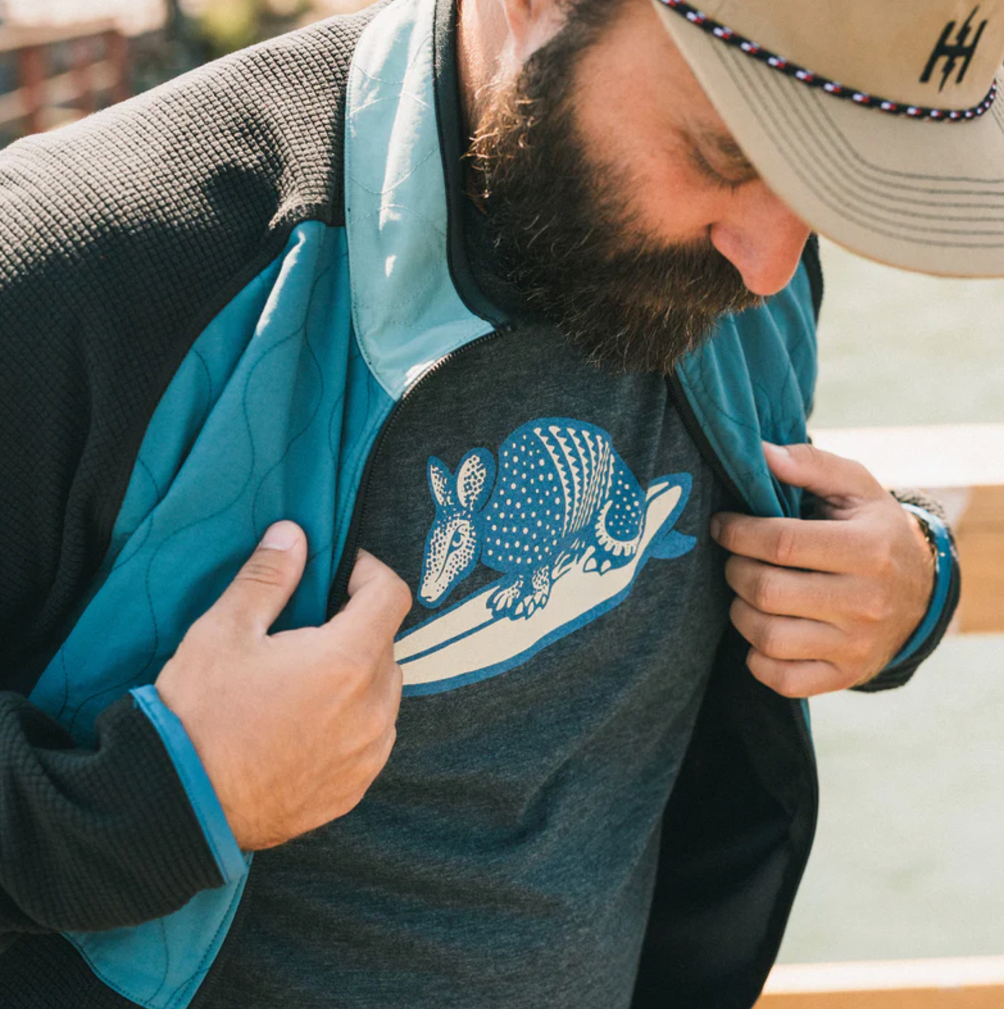 Howler Brothers Surfin Armadillo T-Shirt