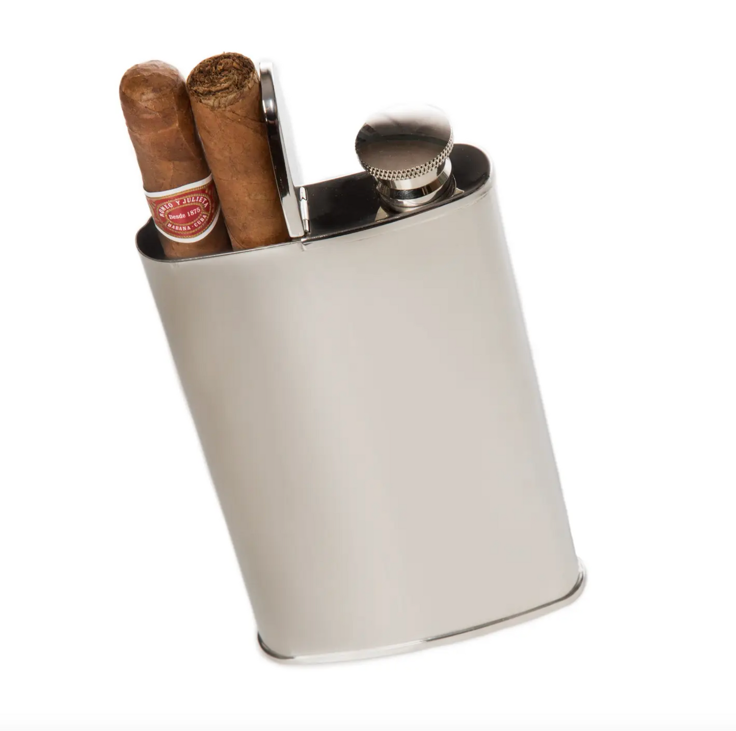 The Wingman Flask & Cigar Holder