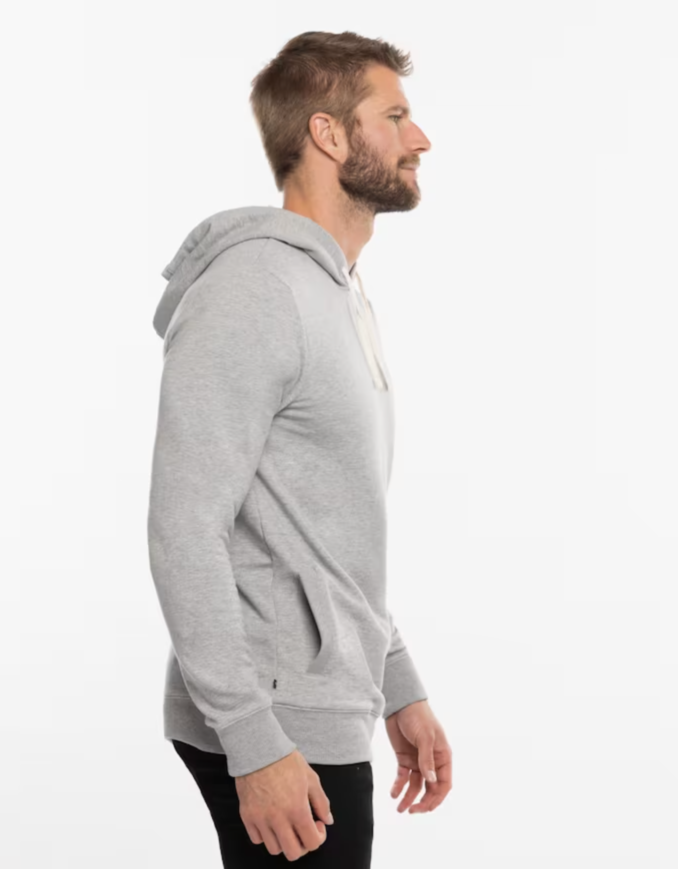 TravisMathew Cloud Hoodie in Heather Grey