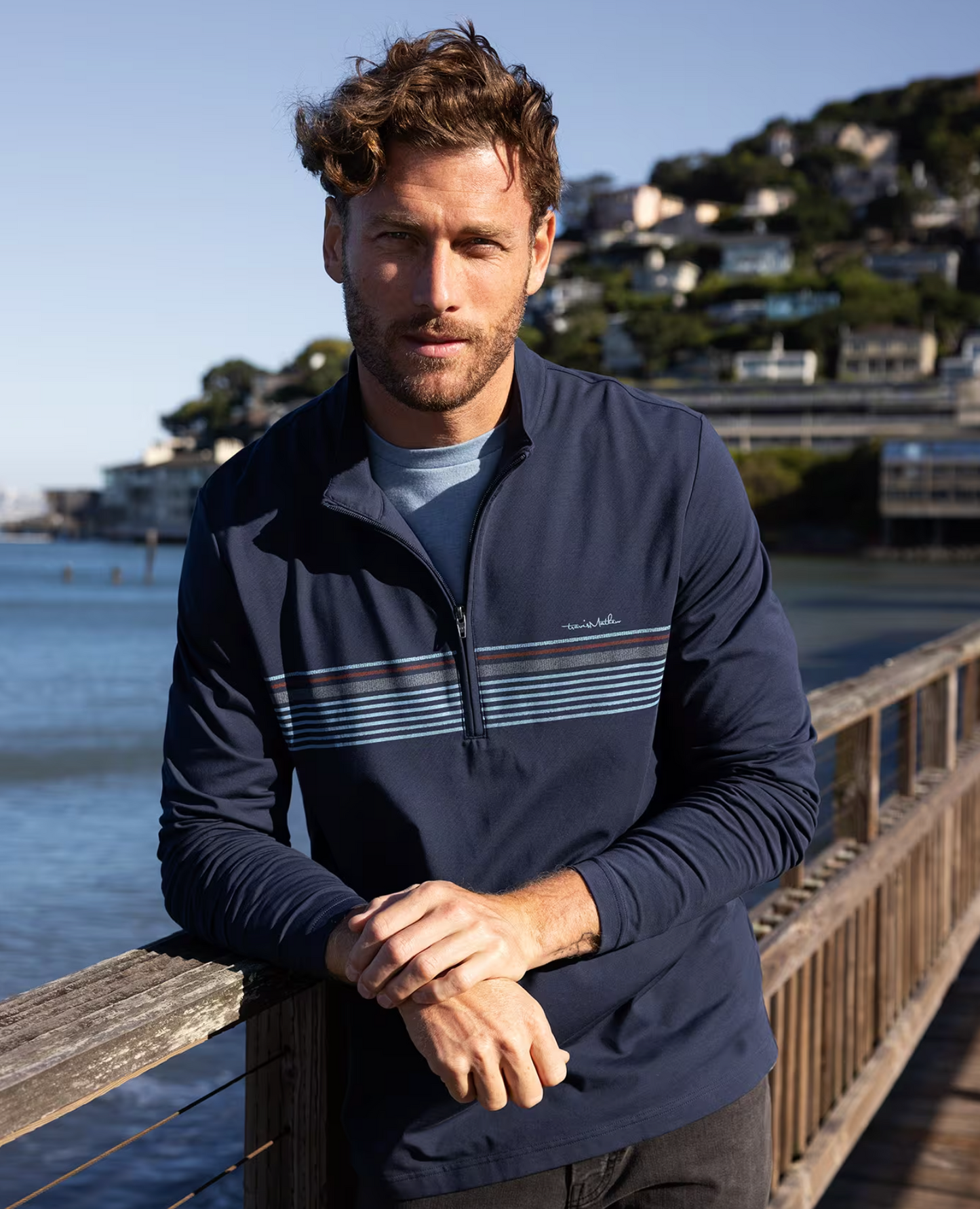 TravisMathew Make Music Quarter Zip