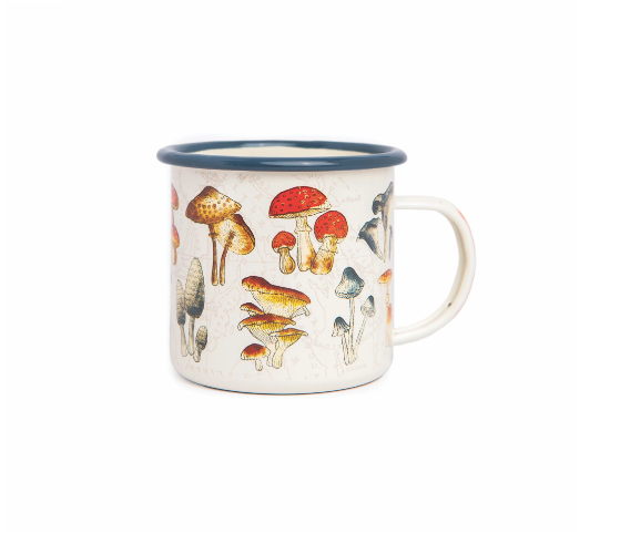 Mushroom Enamel Mug