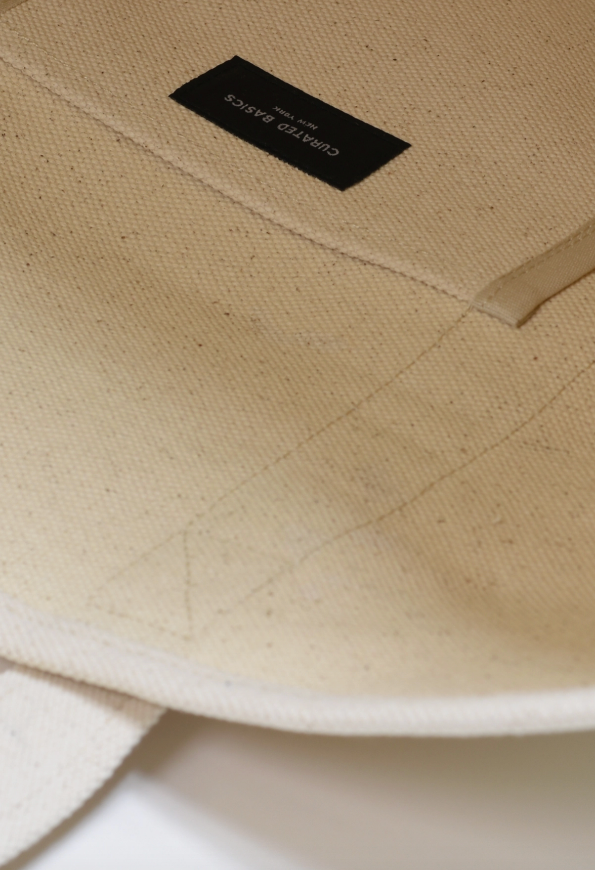 Rugged Natural Canvas Tote