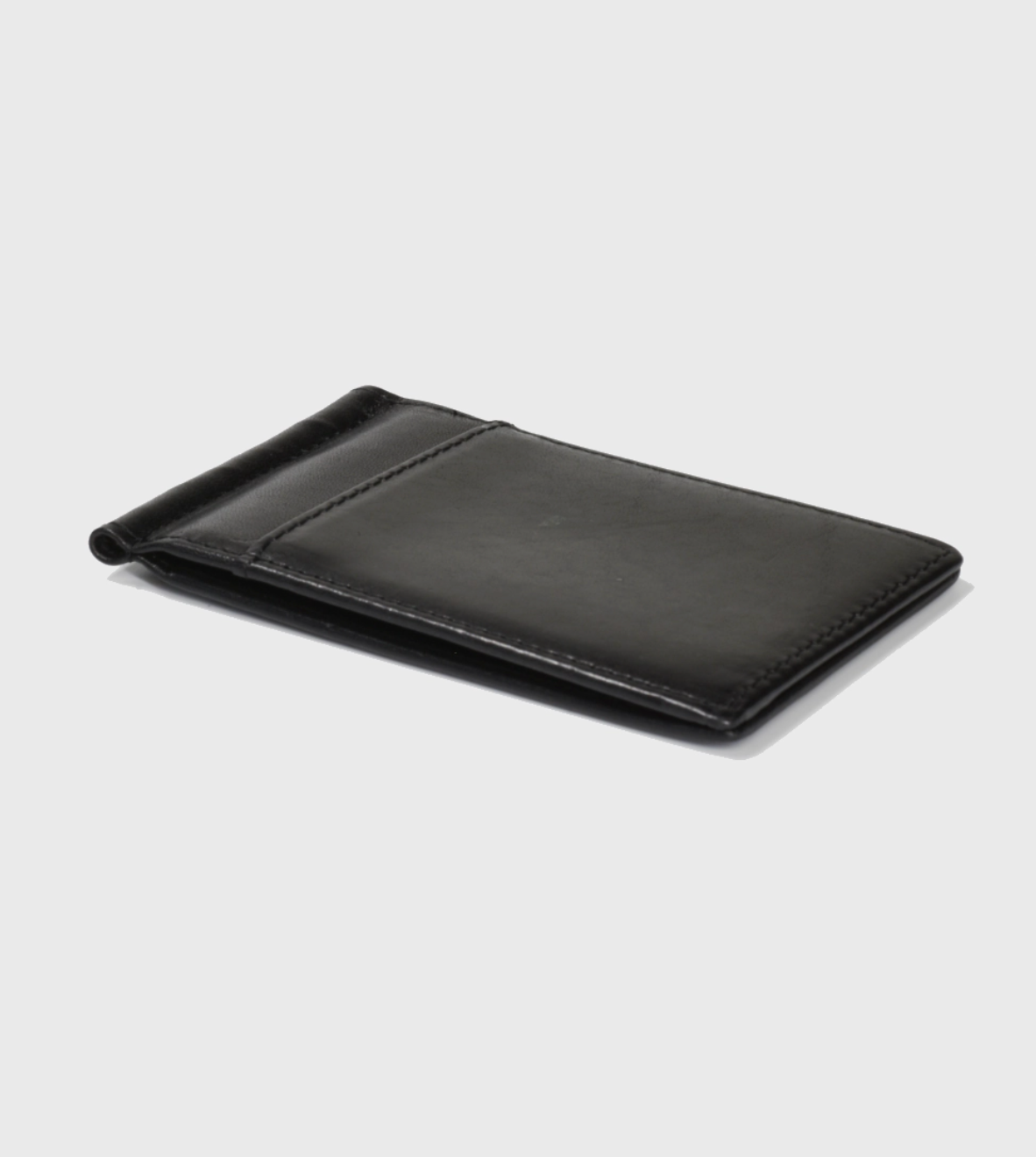 Slim Money Clip Wallet, Black