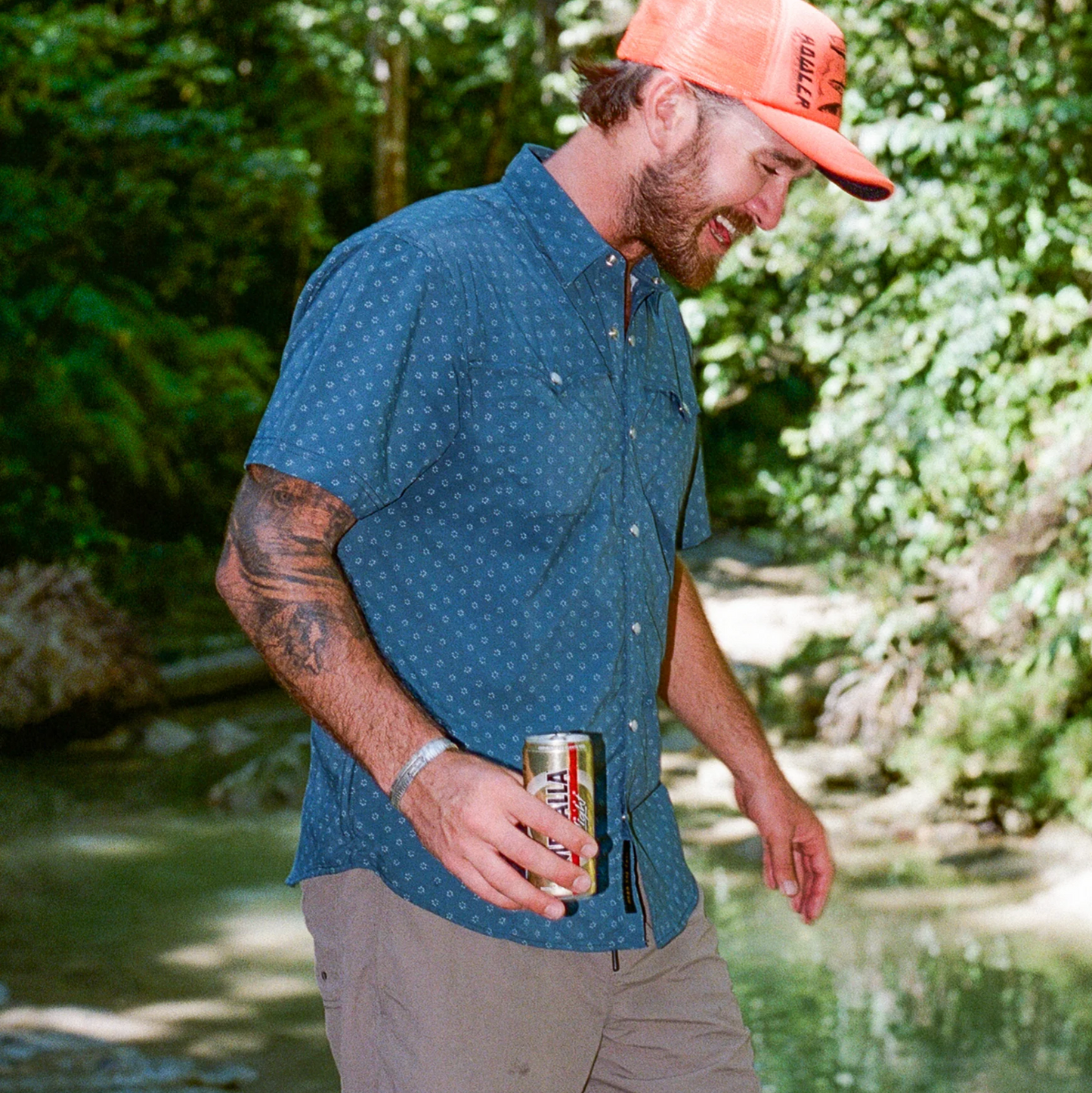 Howler Brothers Open Country Tech Shirt - Nightfall