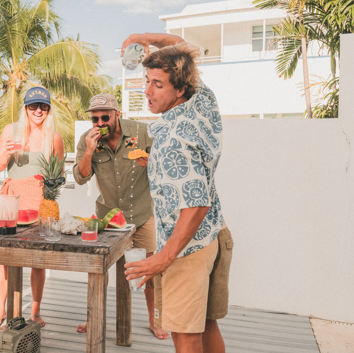 Howler Brothers Monohola Shirt, Sea Idols