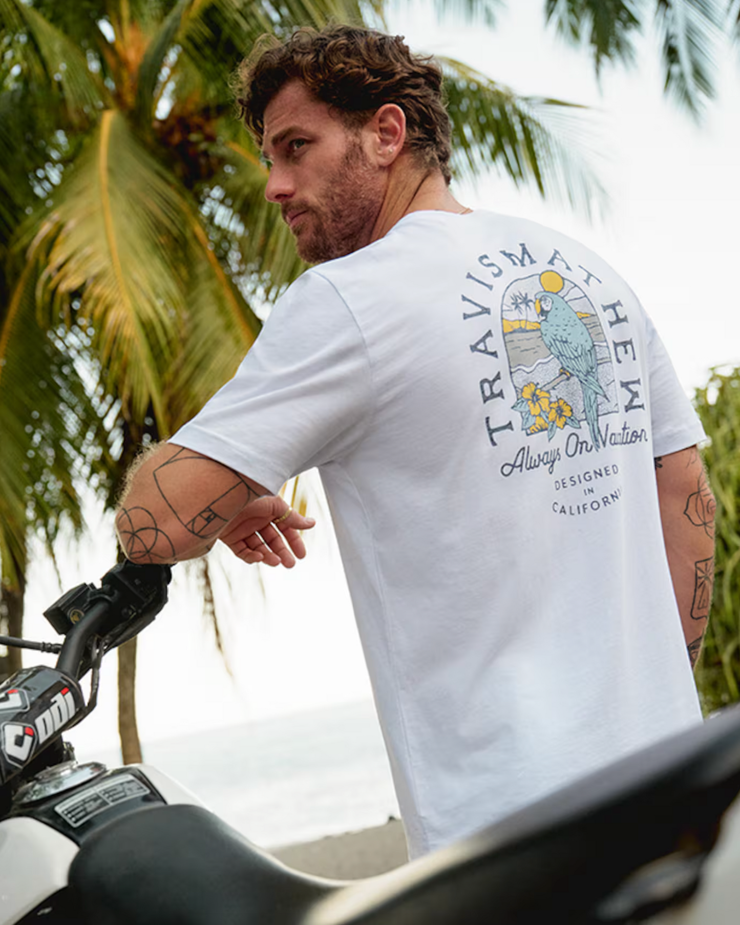 TravisMathew Getting Coconuts Tee