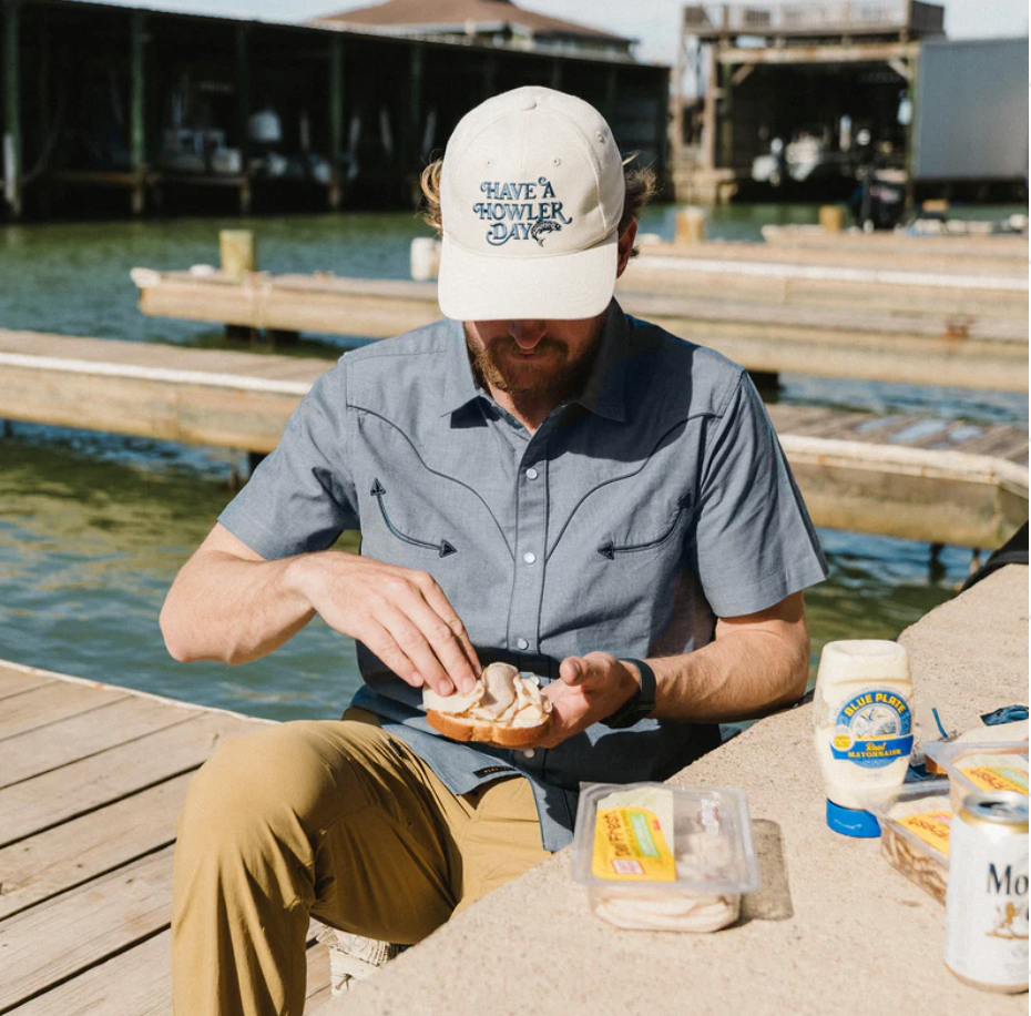 Howler Brothers Broncbuster Shirt, Indigo