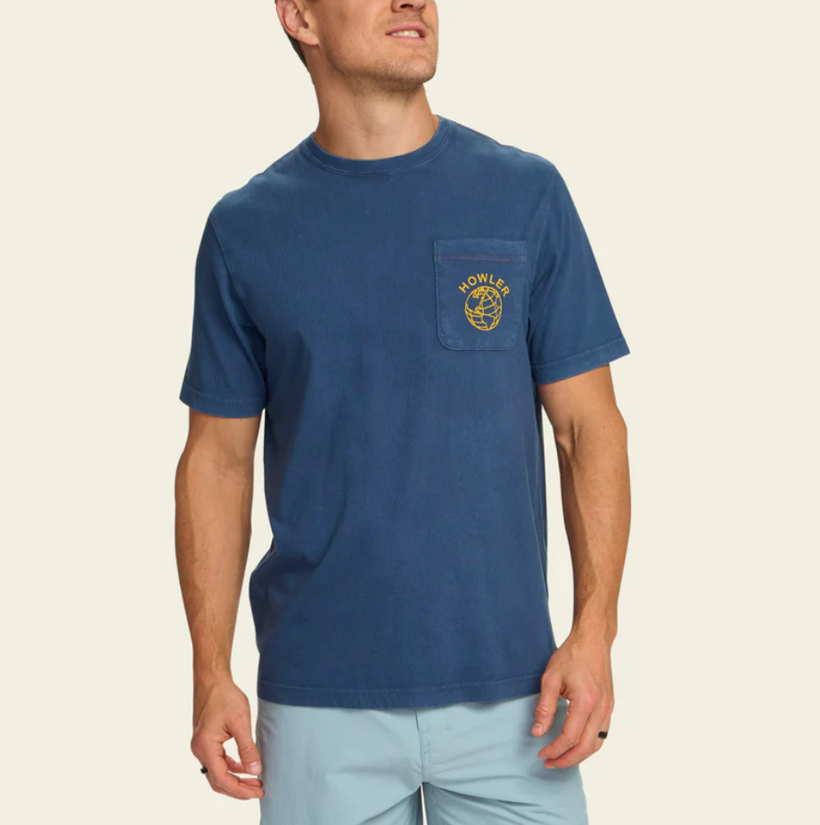 Howler Brothers Cotton TShirt, Worldwide Stoke