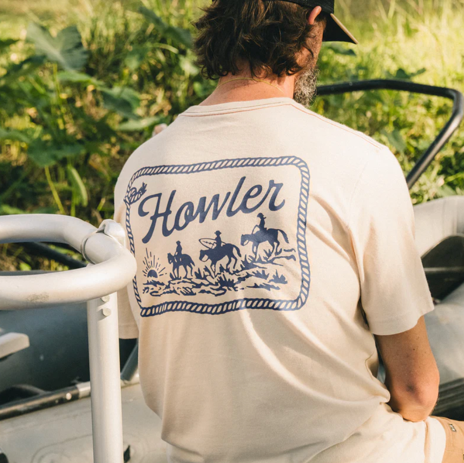 Howler Brothers Posse Tee, Sand