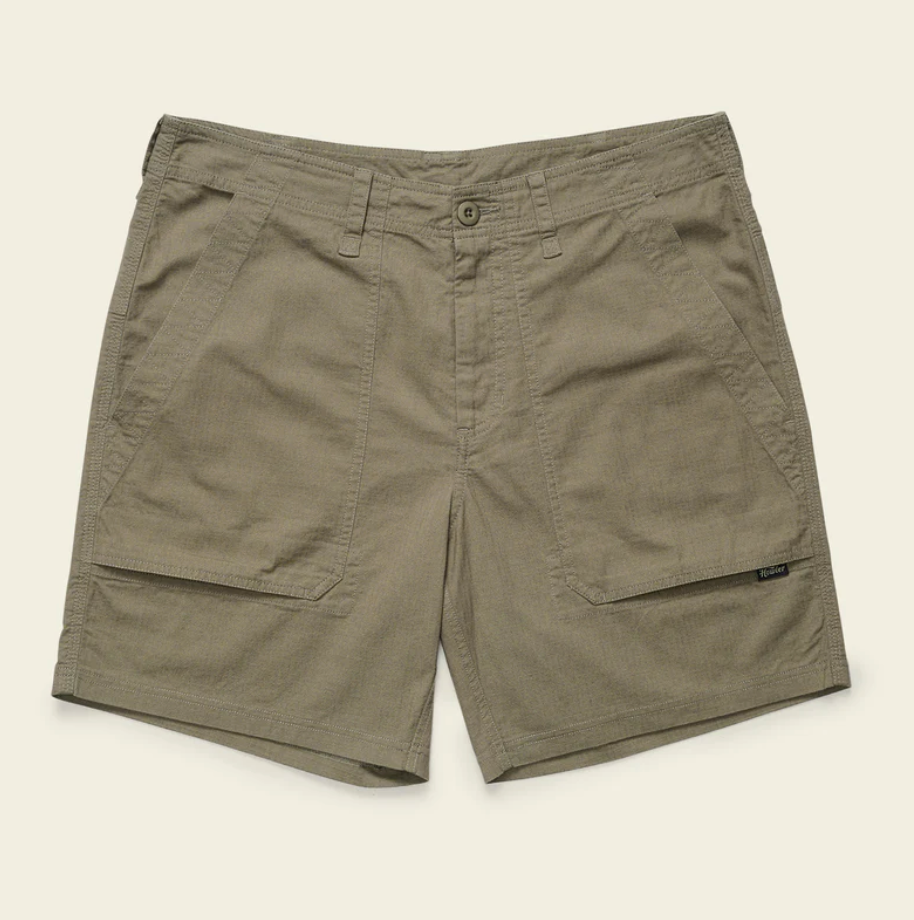 Howler Brothers Quonset Camp Shorts, Gravel