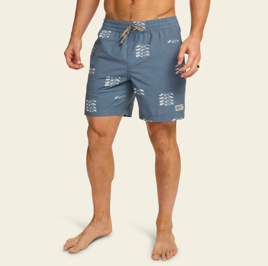 Howler Brothers Deep Set Boardshorts - Flocka Seagulls