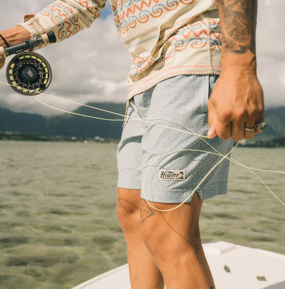 Howler Brothers Deep Set Boardshorts - Lotsa Dots