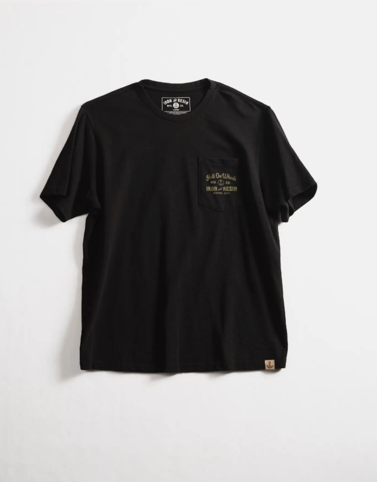 Iron and Resin, Hell on Wheels Tee in Black