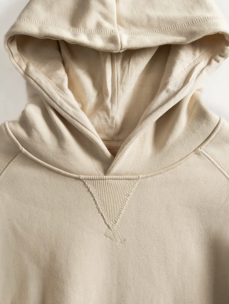 Iron and Resin, Million Mile Hoodie in Natural