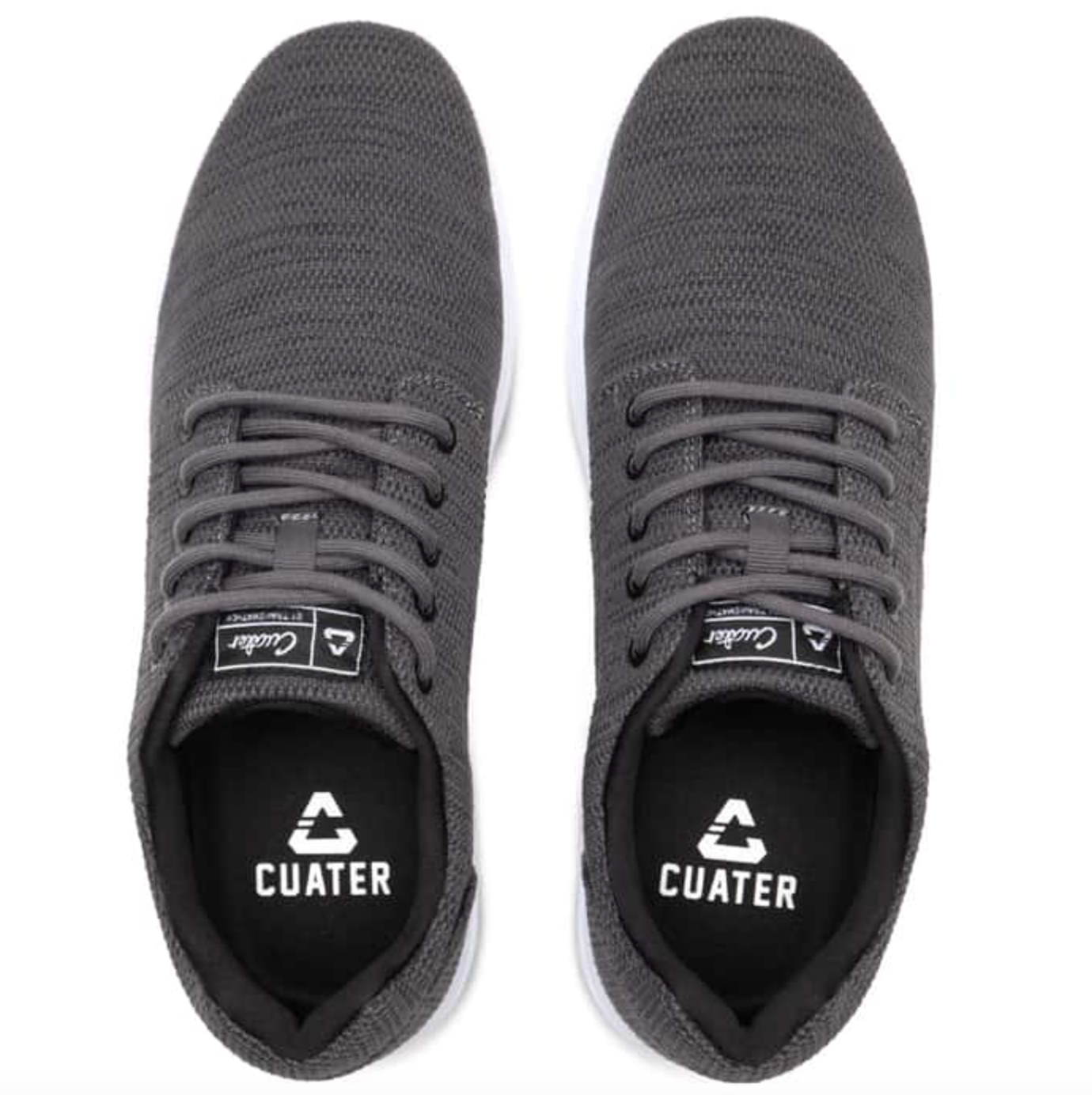 Cuater Daily Knit Shoe, Heather Gray/Black