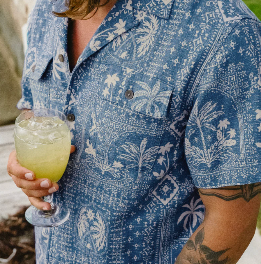 Howler Brothers Shores Club Shirt, Palmetto Prophecy