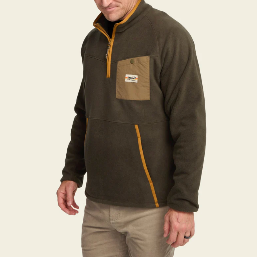 Howler Brothers Free Range Fleece, Army