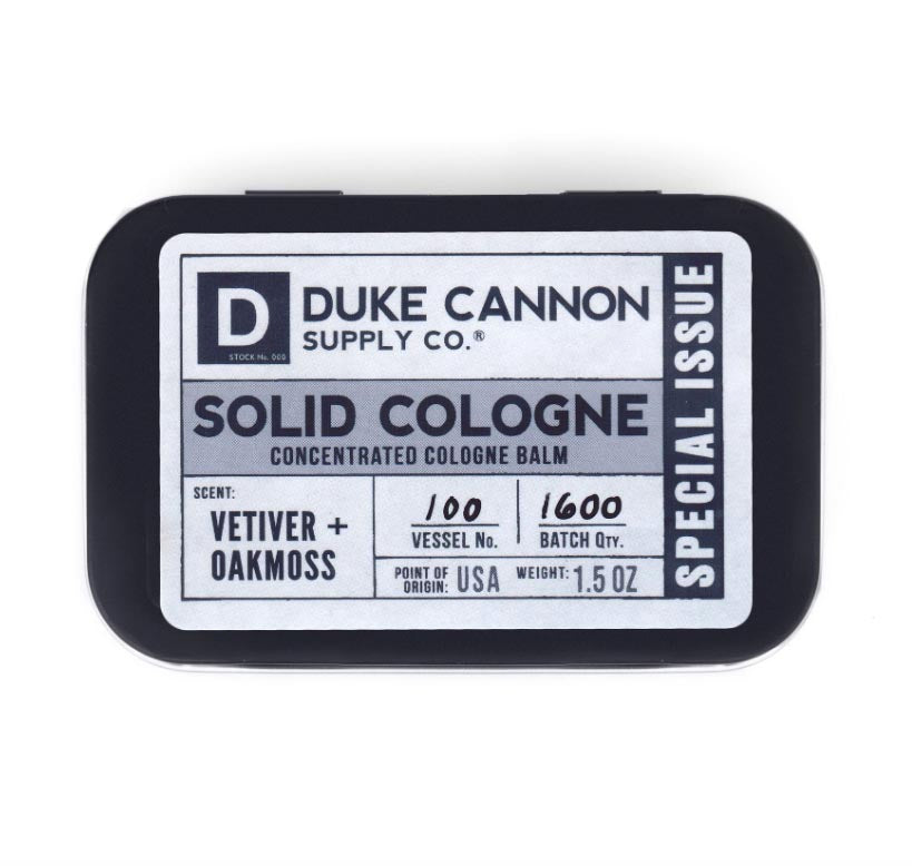 Vetiver & Oakmoss Solid Cologne