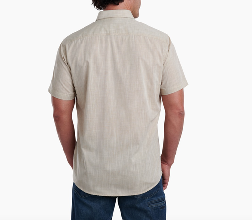 KÜHL Karib Stripe Short Sleeve - Sandstone