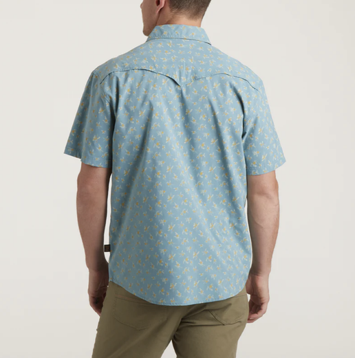 Howler Brothers Open Country Tech Shirt - Rancher Floral