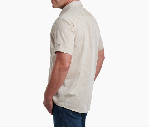 KÜHL Karib Stripe Short Sleeve - Sandstone