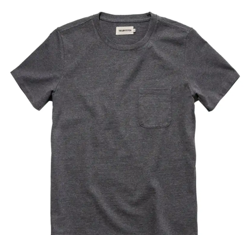 Heavy Bag Tee in Heather Grey