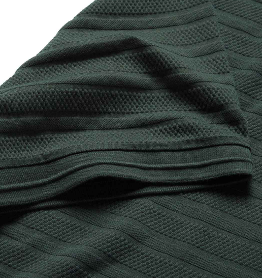 The Polo in Dark Slate Jacquard