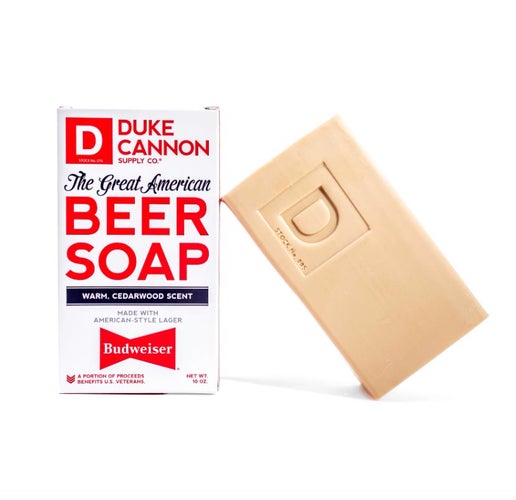 The Great American Budweiser Beer Soap