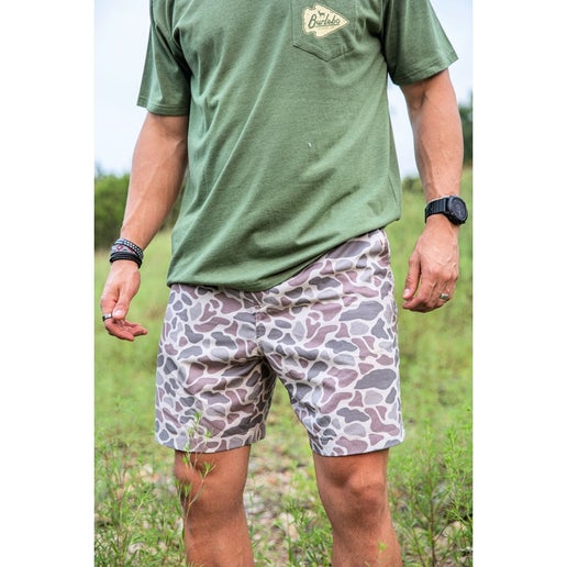 Burlebo Everyday Shorts - Classic Deer Camo