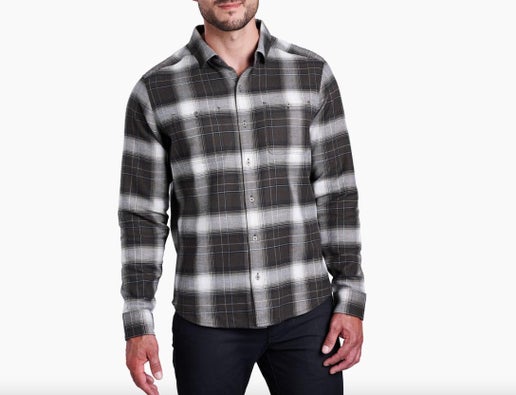KÜHL Law Long Sleeve Flannel - Aged Oak