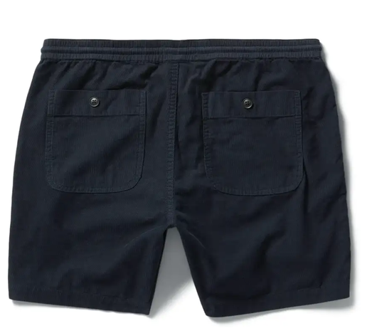The Apres Short in Dark Navy Pinwale