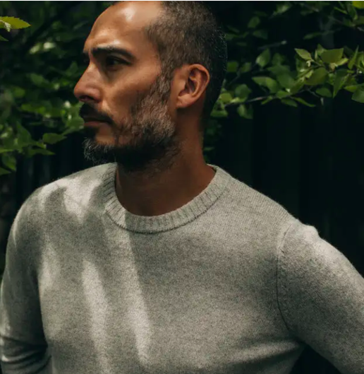 The Lodge Sweater in Grey