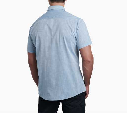 KÜHL Karib Stripe Short Sleeve - Horizon Blue