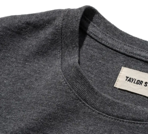 Heavy Bag Tee in Heather Grey