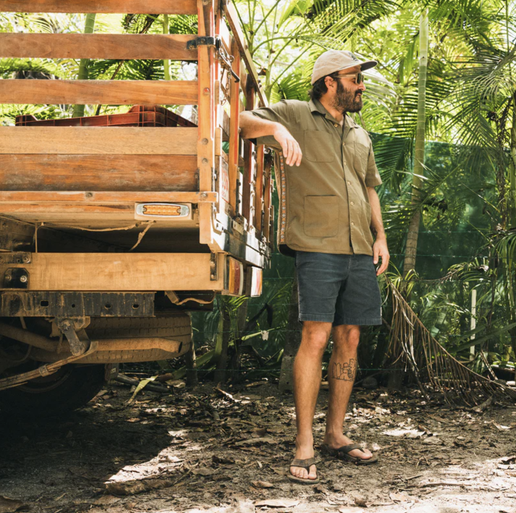 Howler Brothers Saladita Scout Shirt - Capers