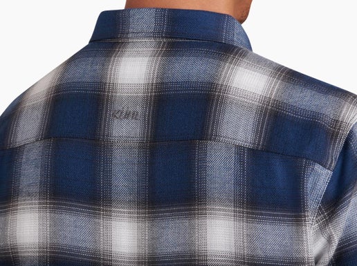 KÜHL Law Long Sleeve Flannel - Blue Gravel