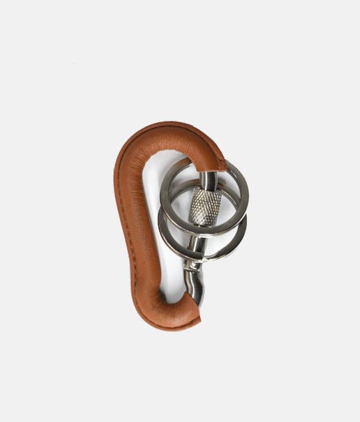 Leather Caribiner