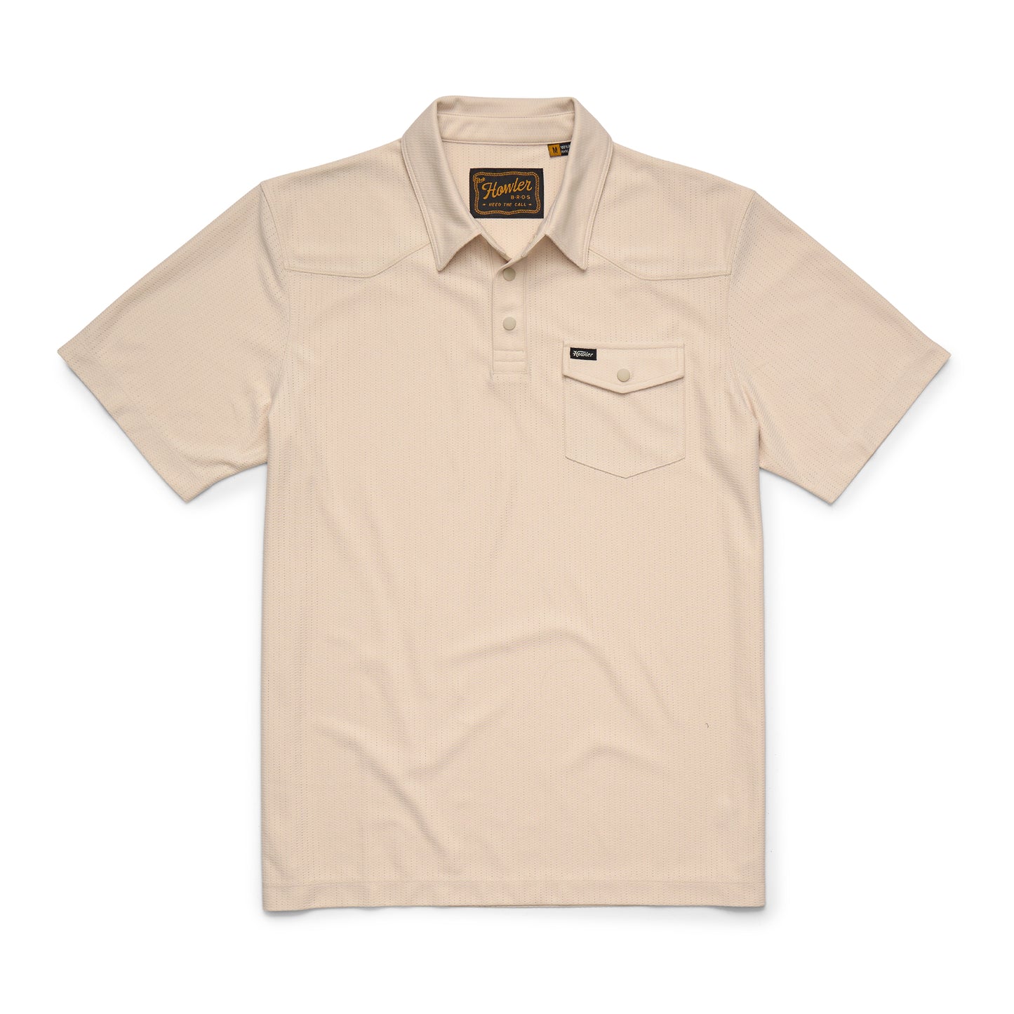 Howler Brothers Ranchero Tech Polo, Sand