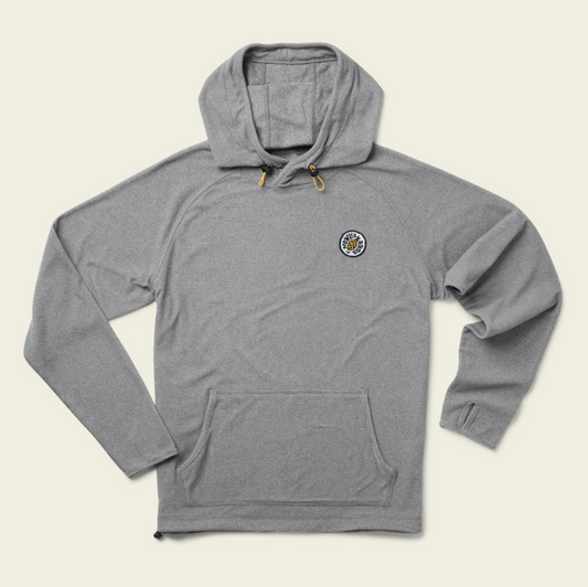 Howler Brothers Palo Duro Grid Hoodie - Deep Grey