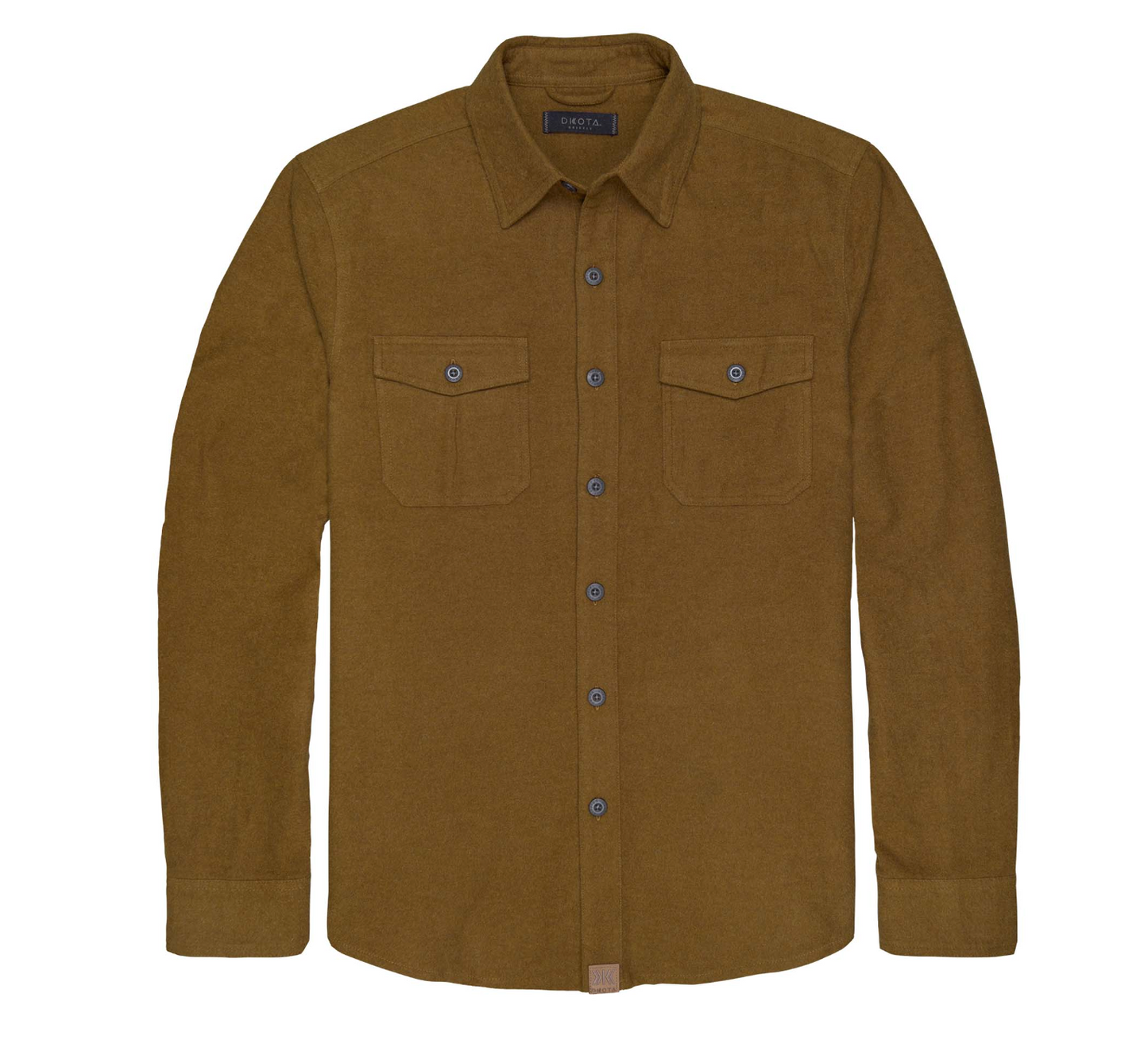 Dakota Grizzly Major Button Up in Heather Whiskey