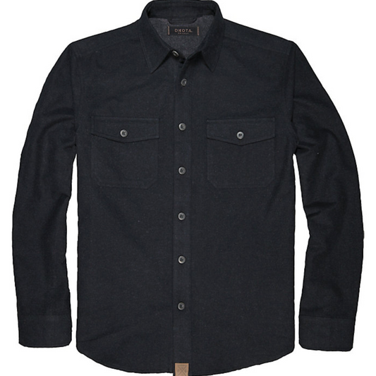 Dakota Grizzly Major Button Up in Coal