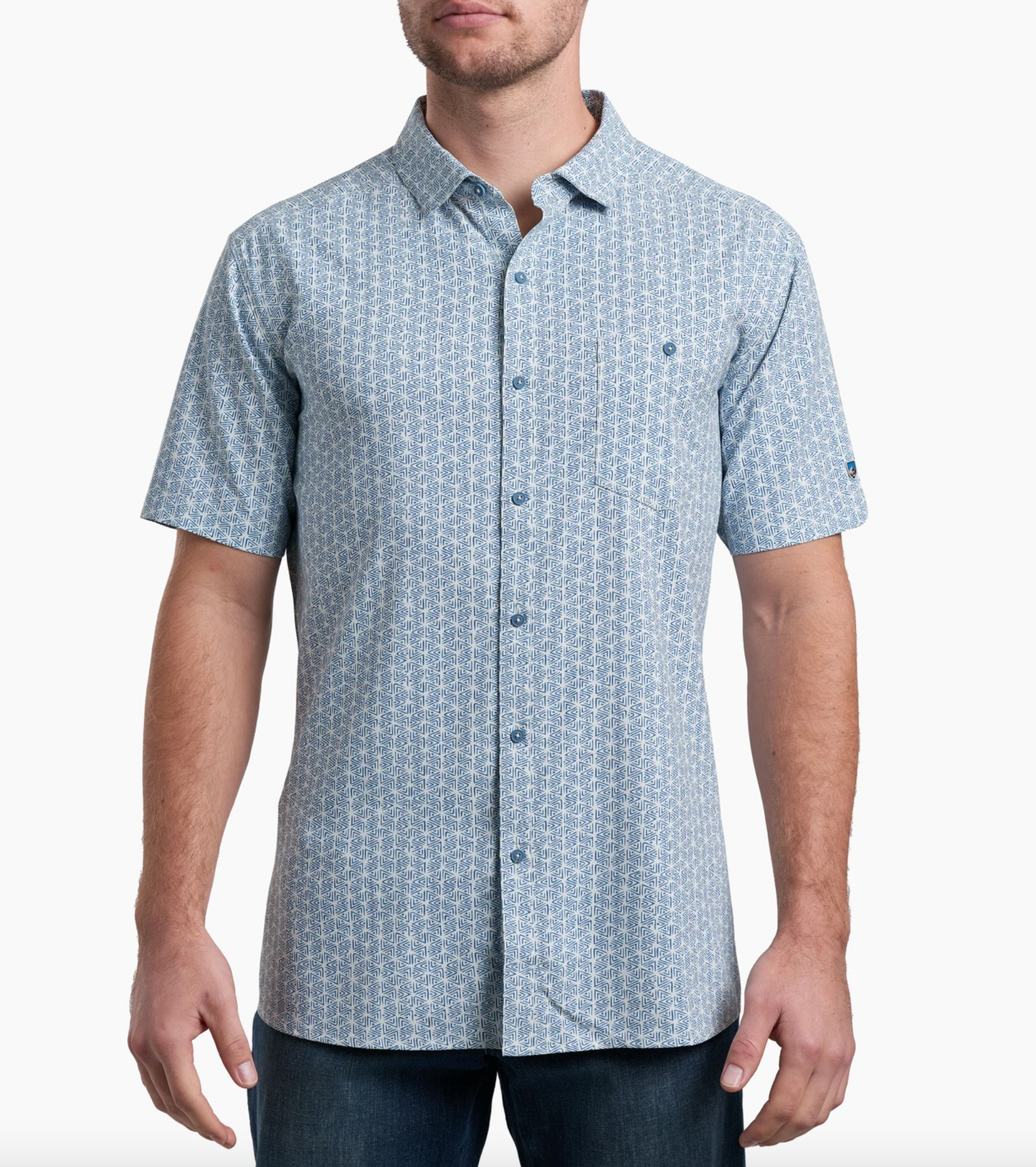 KÜHL Persuadr Short Sleeve in Coastal Mist