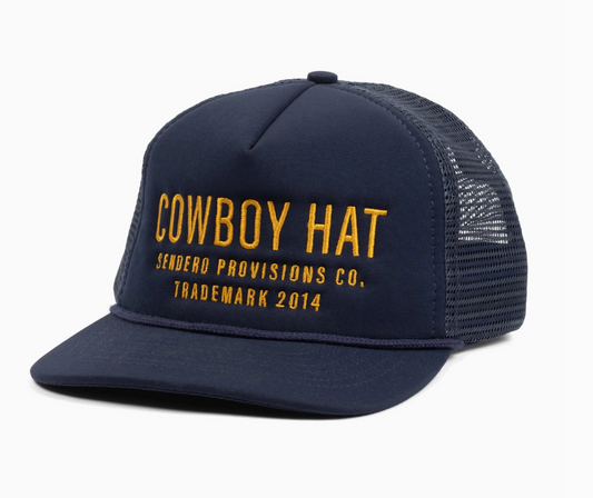 Navy Cowboy Hat