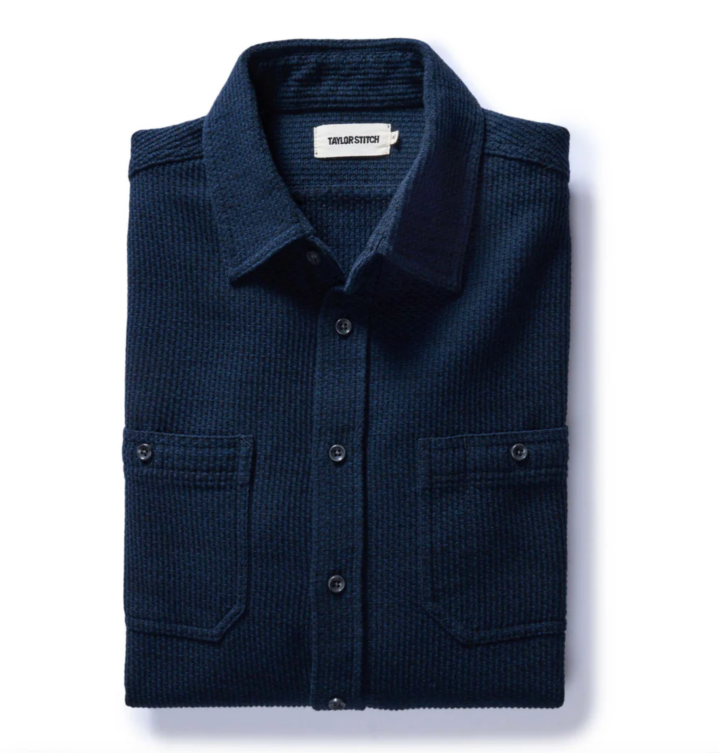 The Utility Shirt in Navy Sashiko