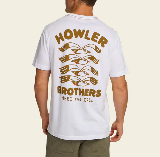 Howler Brothers Cotton TShirt, Flocka Seagulls