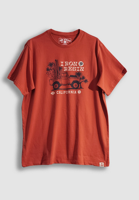 Iron and Resin, 4x4 Tee in Copper