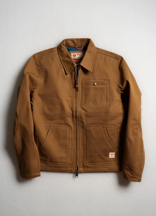 Iron and Resin, Pioneer Jacket in Tan