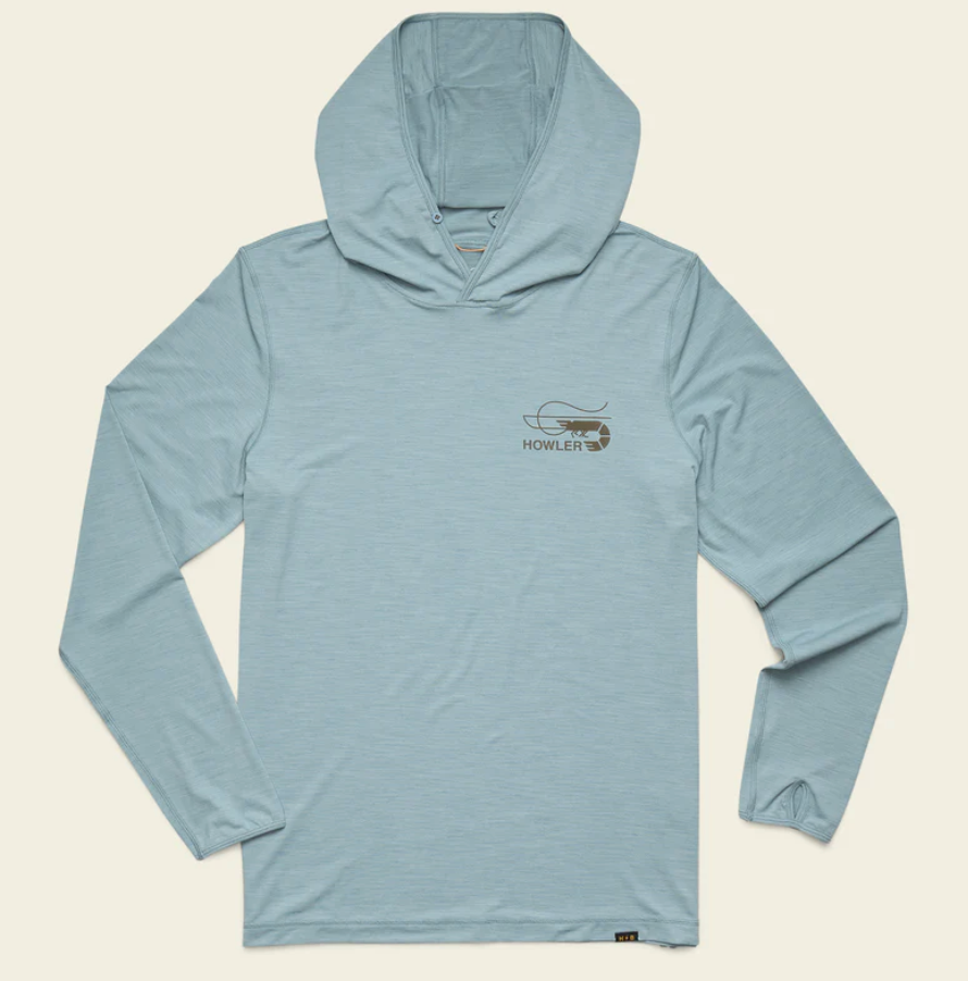 Howler Brothers HB Tech Hoodie, Pool Blue