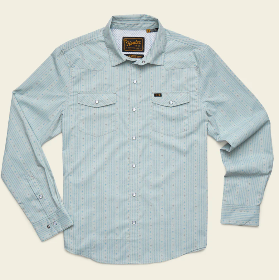 Howler Brothers H Bar B Tech Long Sleeve, Supernova Stripe